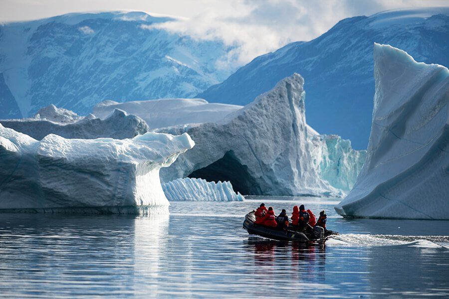 Восточная Гренландия ледники