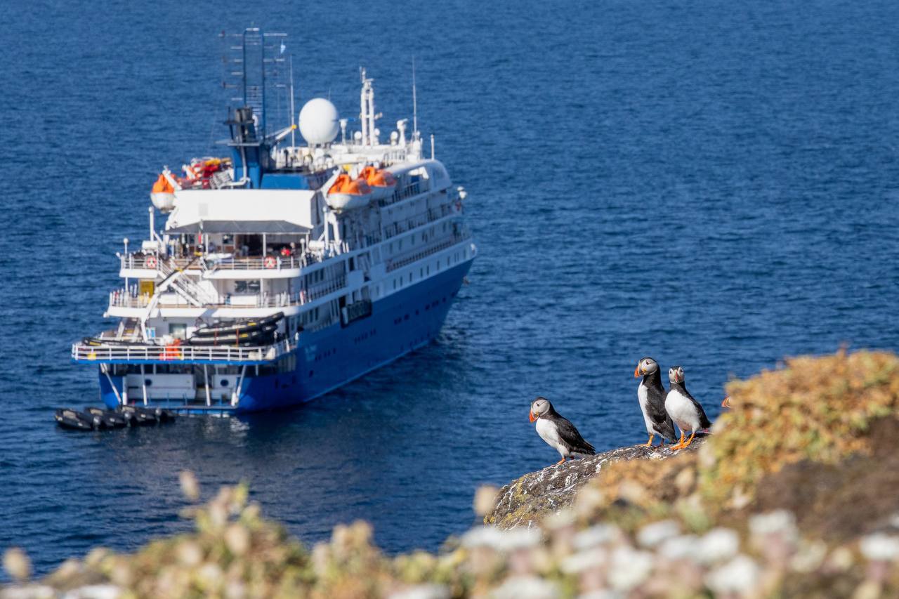 Экспедиционное судно Sea Spirit достигло сердца Арктики