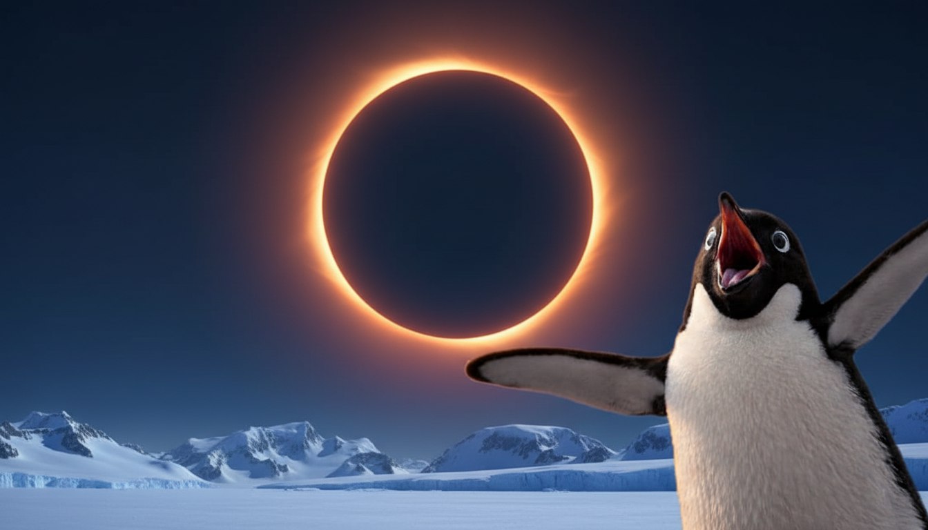 Редкое солнечное затмение 17 февраля: откуда будет видно