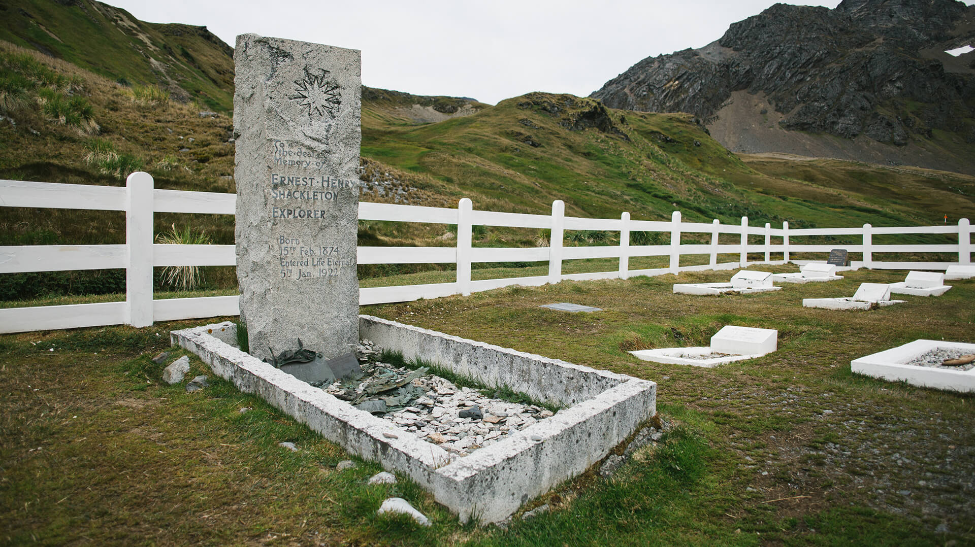 Фолклендские о-ва и Южная Георгия памятник