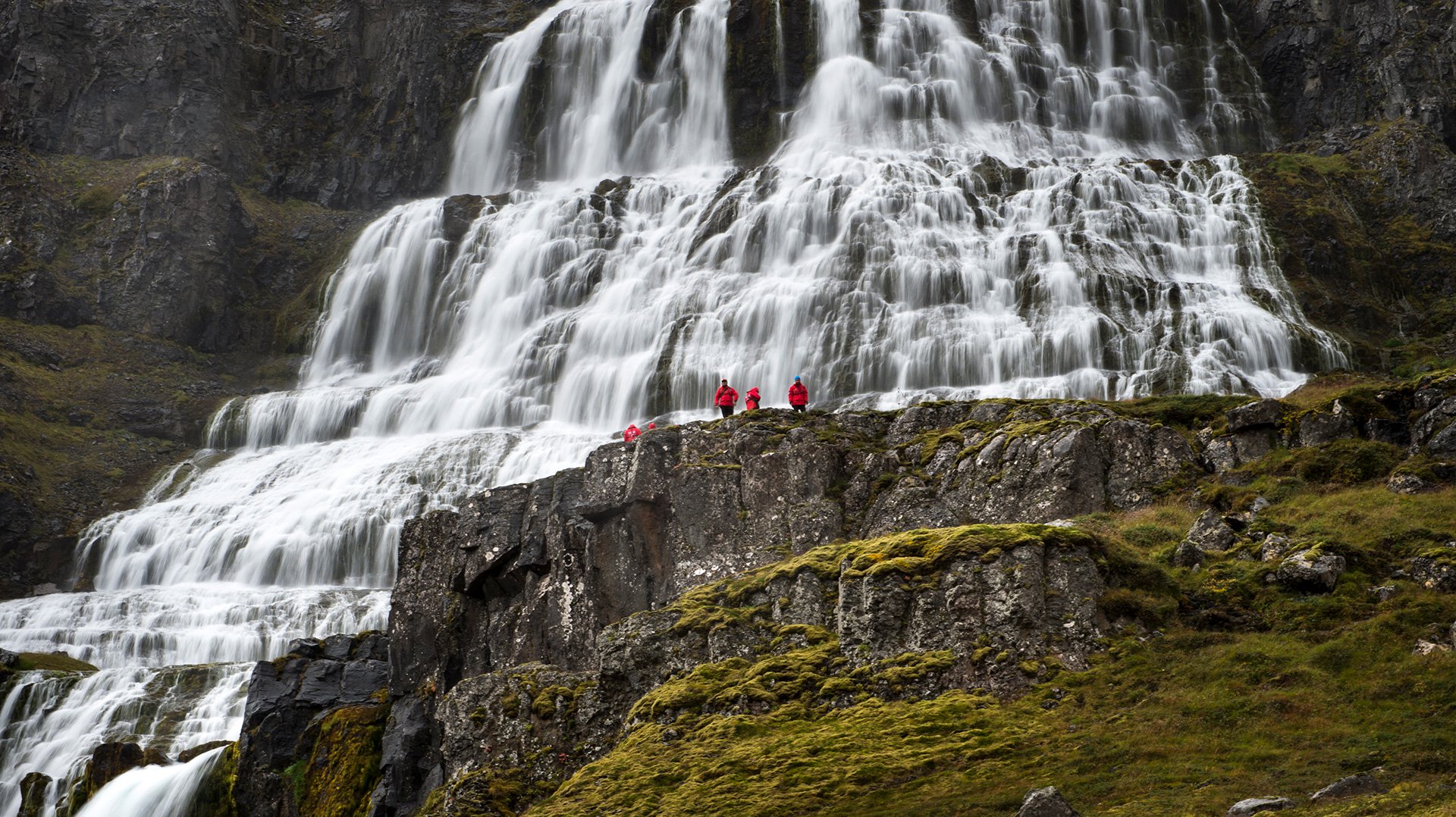 Исландия Ян-Майен Шпицберген водопад